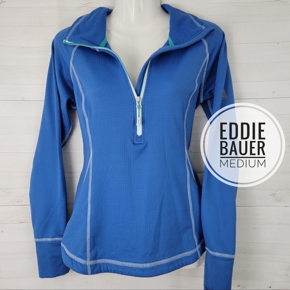 Eddie Bauer Tops - Medium Eddie Bauer Blue Pullover Top